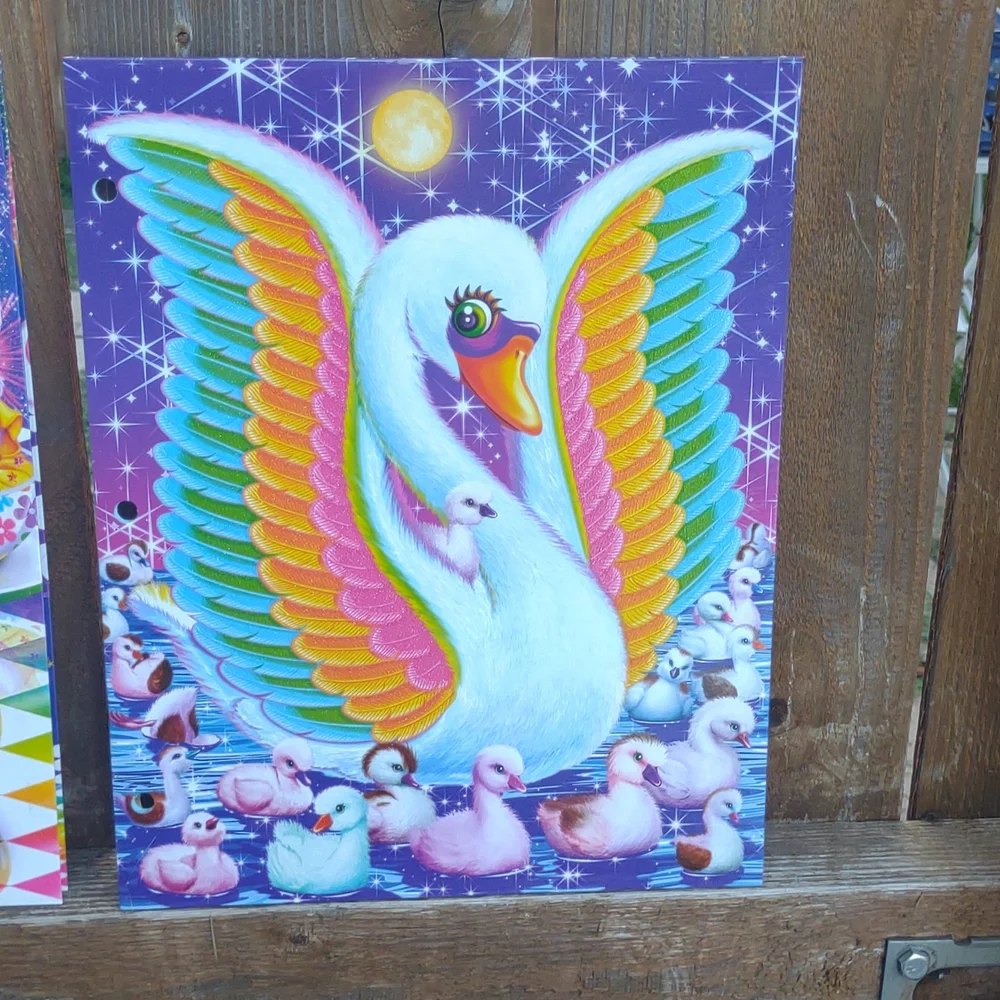 NEW Lisa Frank Folders Lot Of 2
